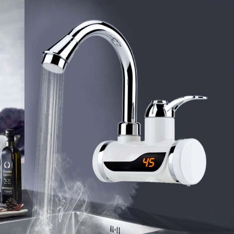 Instant Water Electric Geyser with Temp Control and Display